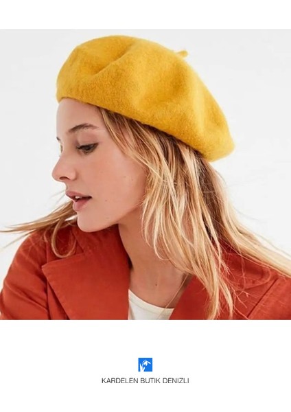 Vintage Yünlü Kış Lady Bere modelleri