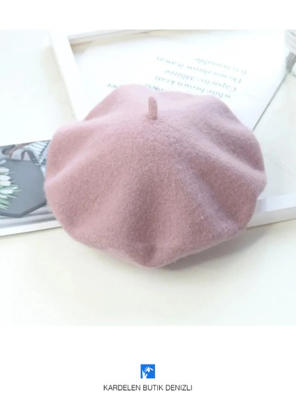 Vintage Yünlü Kış Lady Bere