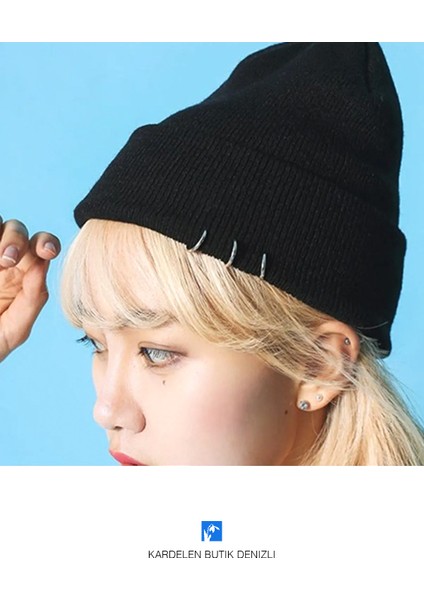 K-Pop Tarzı Örme Bere