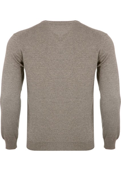Klasik Kalıp Basic V Yaka Triko-T1002
