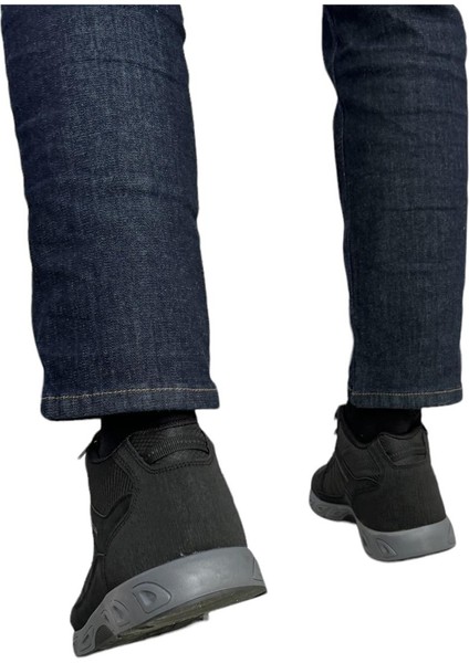 Outdoor Bot Ayakkabı Kışlık Dayanıklı Sağlam Taban Bağcıklı Siyah - Füme modelleri