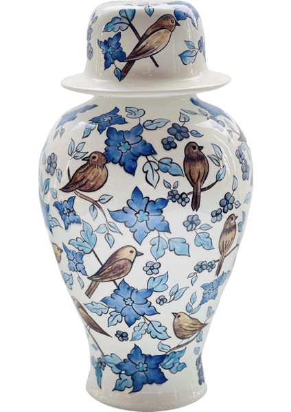 Çiçekli Handmade Abajur
