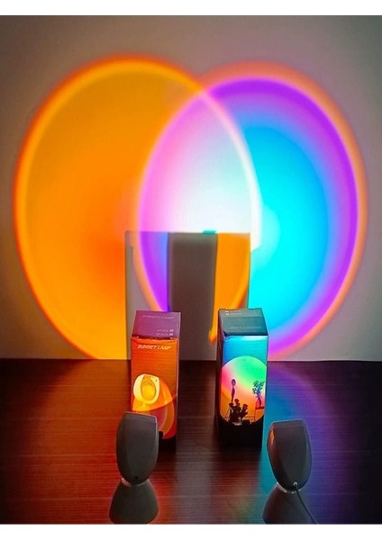 Dimlenebilir Beyaz Astronot Gün Batımı Efektli Lambası ,kumandanlı, USB Kablolu fiyatları