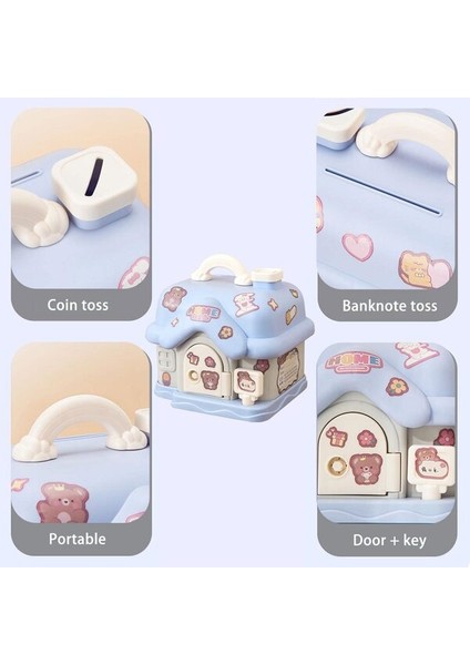 Karikatür Ev Kumbara Çocuklara Hediye (Yurt Dışından) modelleri