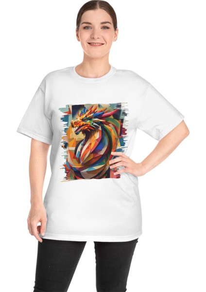Ejderha Tasarımlı Unisex T-Shirt fiyatları