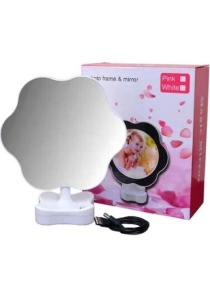 LED Işıklı Papatya Sihirli Ayna