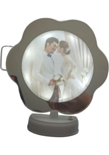 LED Işıklı Papatya Sihirli Ayna