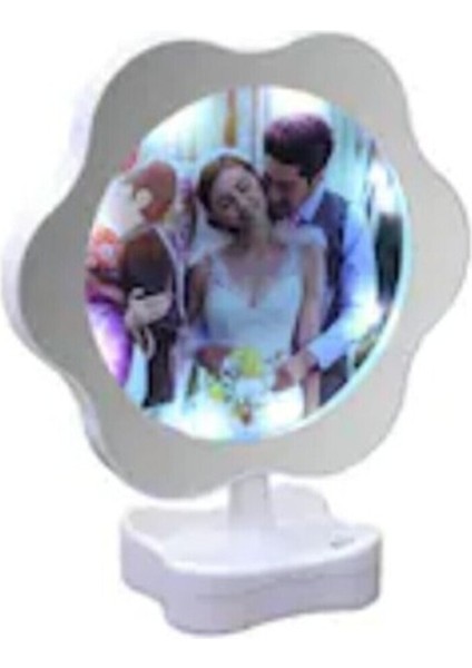 LED Işıklı Papatya Sihirli Ayna