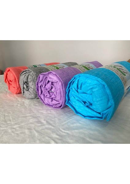 Fitted Lastikli Çift Kişilik Çarşaf Seti (160X200)-FUŞYA Pembe modelleri