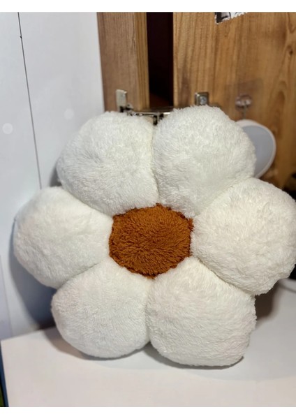 37 cm El Yapımı Teddy Papatya Kırlent, Peluş Kırlent modelleri