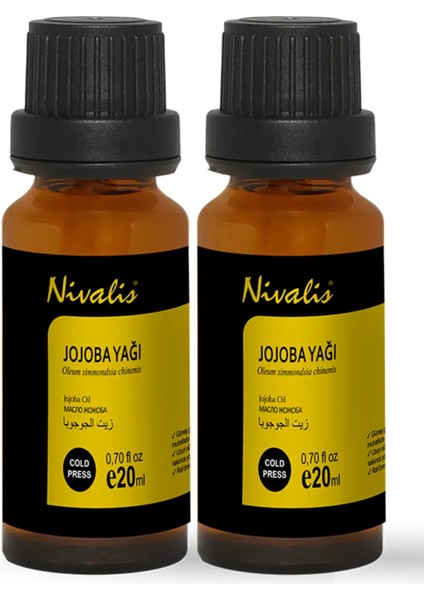 2'li Jojoba Yağı 20 ml