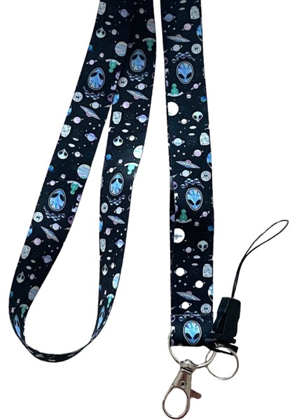 Uzaylı Galaksi Boyun Ipi Telefon Askısı fırsatları