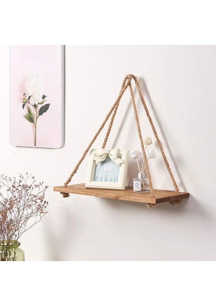 Ithal Sibirya Çam Ağacından Kendinden Askılı 3'lü Duvar Rafı Çiçeklik Saksılık Ev Dekorasyon Ürünü fırsatları