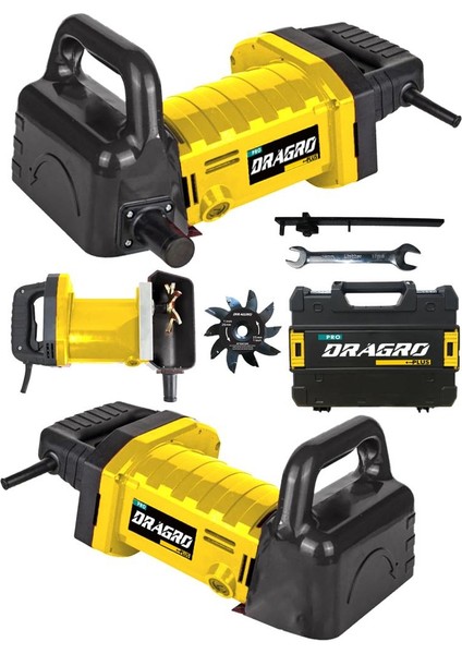 Alman Pro GT4200 Kanal Açma Makinası Turbo Motor Ağır Hizmet Kullanımına Uygun