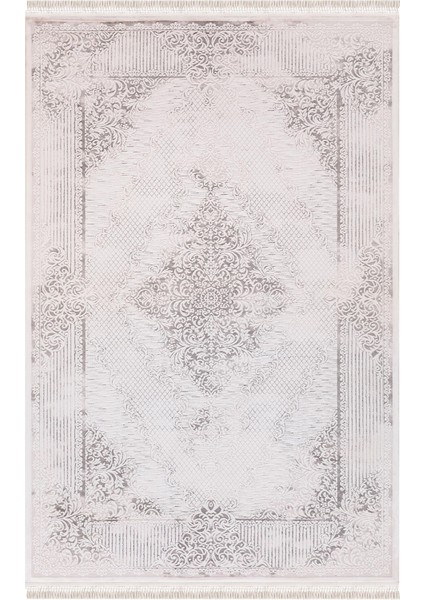 Ipek Halı Blossom 13641 Bambu Halı Gri Vizon
