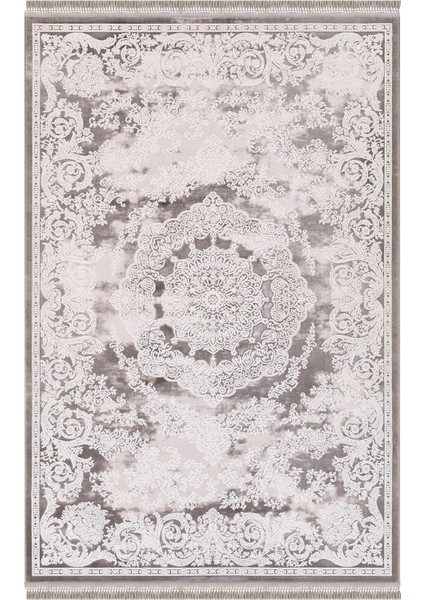 Ipek Halı Blossom 13639 Bambu Halı Kahve Vizon