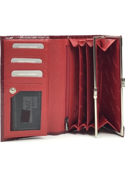 Deri Kadın Cüzdanı modelleri