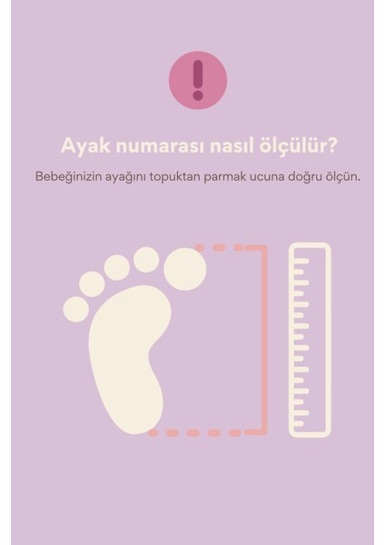 Tarçın Fitilli Kadife Pamuklu Kaydırmaz Ilk Adım Bebek Patik
