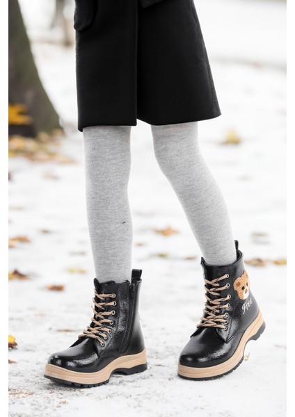 Termo Taban Kız Çocuk Bot 625 Kırışık Cilt Siyah fiyatları