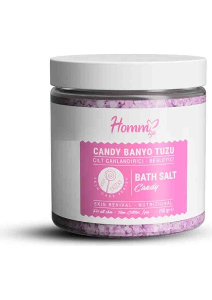 Homm Bitkisel Candy Banyo Tuz- Manikür&pedikür&banyo Için fiyatları