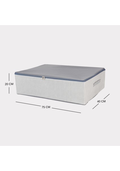 3 Adet Mega Boy çizgi Desen Baskılı Antrasit Baza Altı Düzenleyici Hurç Seti 75X40X20 cm indirimleri