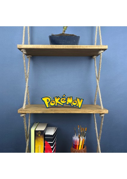 Pokemon Logo Figür - Şık Koleksiyon Parçası