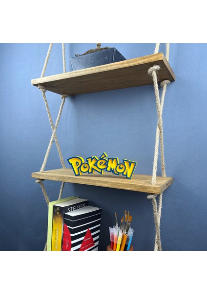 Pokemon Logo Figür - Şık Koleksiyon Parçası