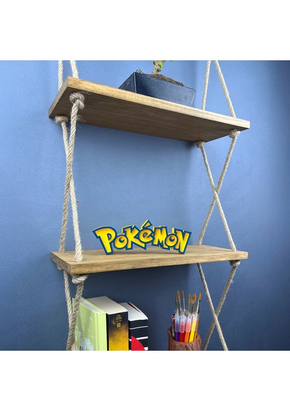 Pokemon Logo Figür - Şık Koleksiyon Parçası