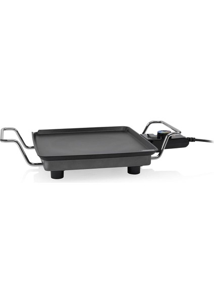 Plancha Chef Mini Classic Siyah 28 x 28 cm 4 Kişilik 1900 W Alüminyum