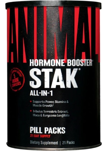 Animal Stak Hormone Booster (Tribulus + Fenugreek) USA 21 Paket