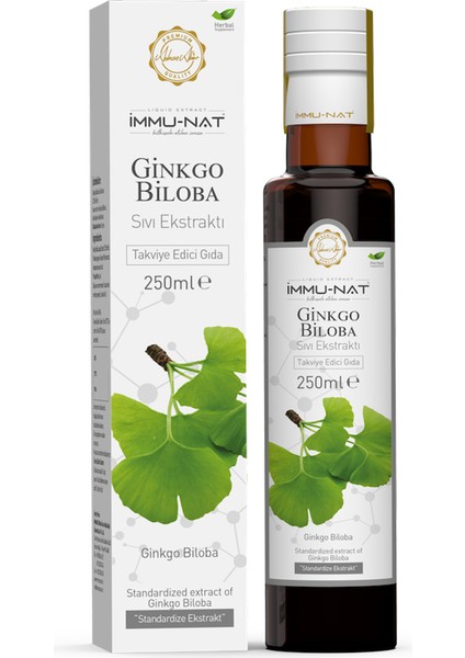 Ginkgo Biloba Ekstraktı 250 ml