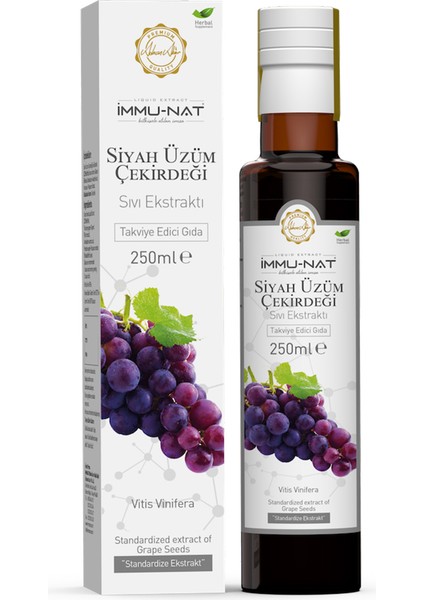 Immunat Siyah Üzüm Çekirdeği Ekstraktı 250 ml