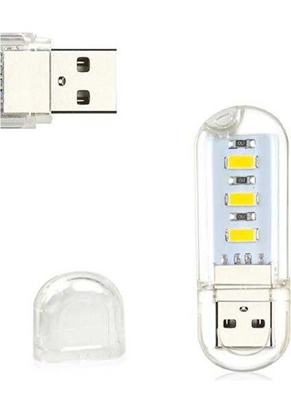 Flash Bellek Görünümlü USB Gece Lambası