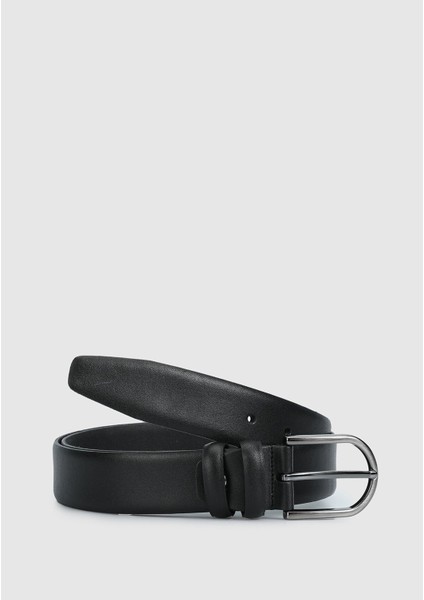 Siyah 002 Erkek Deri Kemer