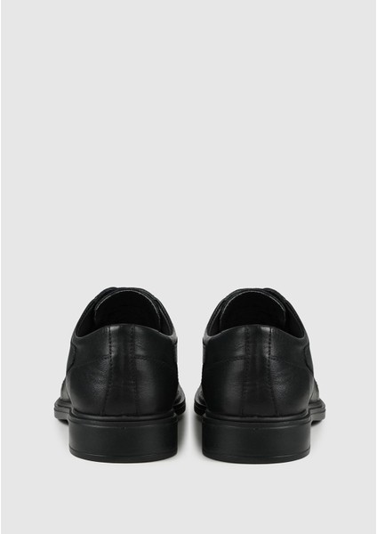 Siyah Deri Erkek Ayakkabı fırsatları