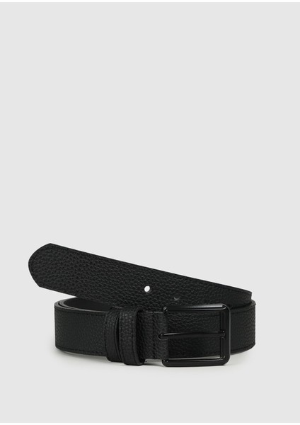 Siyah 006 Siyah Erkek Kemer