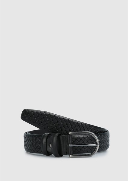 Siyah 013 Erkek Deri Kemer