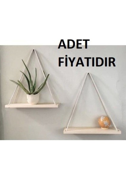 Halatlı Raf Kitaplık modelleri