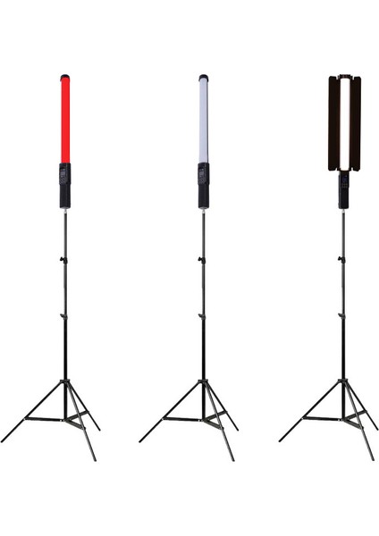 St-60 Rgb LED Tüp Işık 3'lü Set