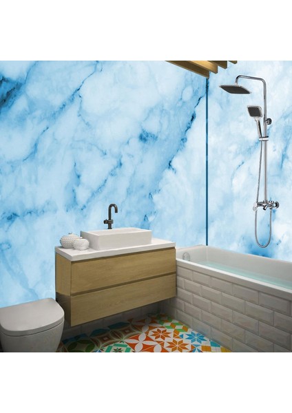 Robot Tepe Duş Seti Takımı Shower Yağmurlama Kare Banyo Masaj Duş Başlığı Sistemi Siyah Krom fiyatları