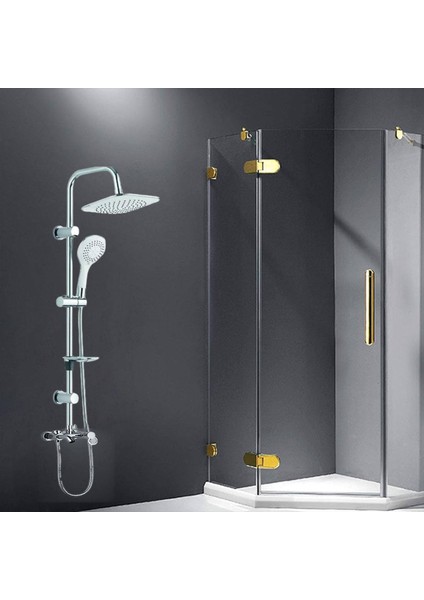 Robot Tepe Duş Seti Takımı Shower Yağmurlama Kare Banyo Masaj Duş Başlığı Sistemi Beyaz Krom fiyatları