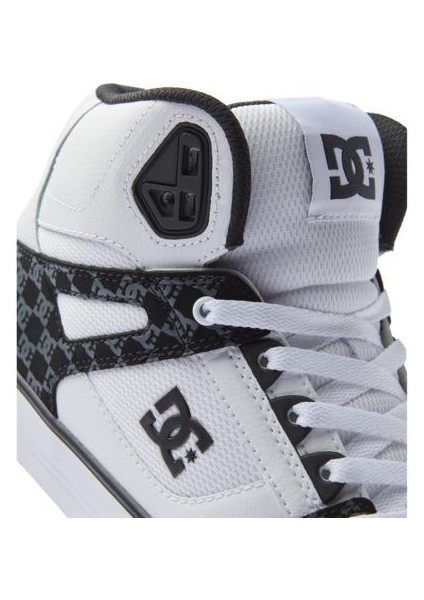 ADYS400043 Pure High Top Wc Black/white Monogram Erkek Sneaker