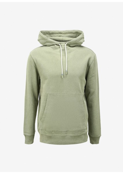 Kapüşon Yaka Yeşil Erkek Sweatshırt FI2545SS