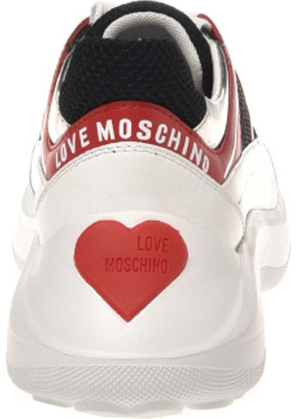 Siyah - Kırmızı Kadın Sneaker JA15016G1HIQ600A fırsatları