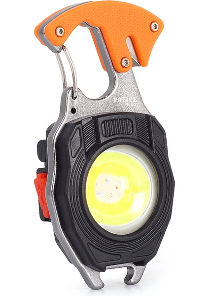 PE-327 Çok Fonksiyonlu Tornavida Düdük Şişe Açacağı Ateş Yakıcı Mıknatıslı Type-C Şarjlı Anahtarlık Fener indirimleri