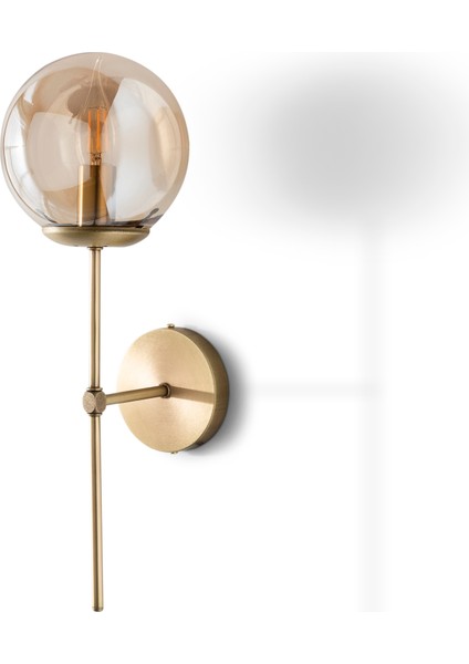 Modern Baston Duvar Apliği Modern Iskandinav Duvar Apliği Duvar Lambası Gold Kaplama