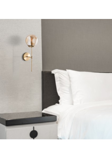 Modern Baston Duvar Apliği Modern Iskandinav Duvar Apliği Duvar Lambası Gold Kaplama fiyatları