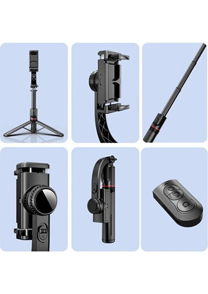 L19 Gimbal Motorlu Telefon Selfie Çubuğu ve Tripod Stand fiyatları