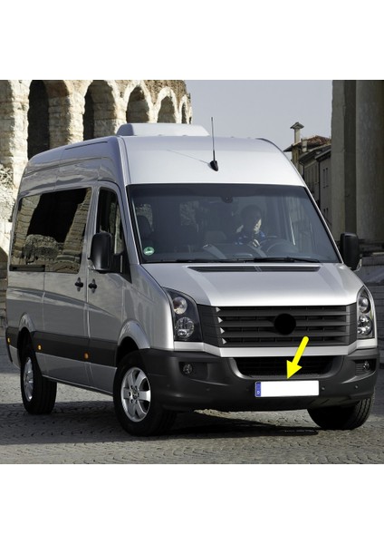 Vw Crafter 2006-2016 Ön Tampon Izgarası Basamak Alt Çıtası 2E0807819