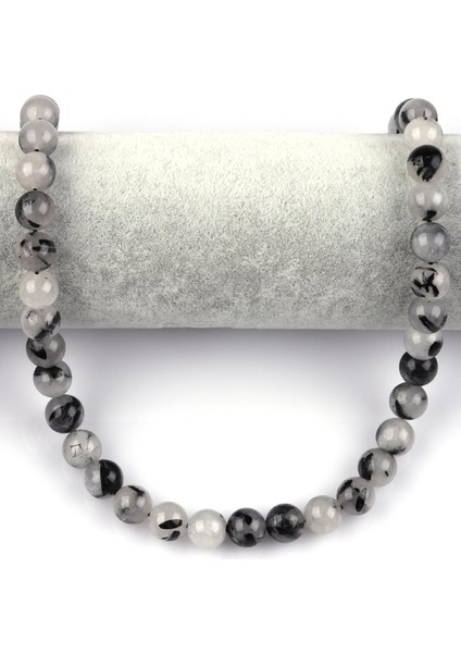 Rutil Kuvars Doğal Taş Dizi 10 mm Küre Kesim fiyatları